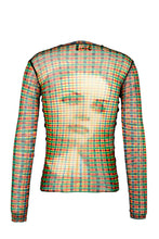 Load image into Gallery viewer, HOMME ORIGINAL 00'S GRAPHIC MESH TOP