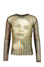 Load image into Gallery viewer, HOMME ORIGINAL 00'S GRAPHIC MESH TOP