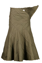 Load image into Gallery viewer, SS02 CROSSED FLARE DENIM SKIRT