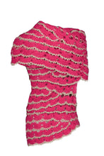 Load image into Gallery viewer, JUNYA WATANABE FW04 PINK COCCON KNIT TOP