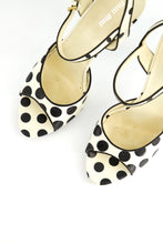 Load image into Gallery viewer, MIU MIU POLKA DOT HEELS