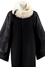 Load image into Gallery viewer, FW13 "PLINTH" PILLAR COAT W FUR