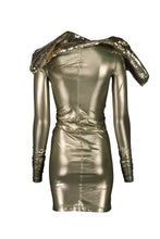 Load image into Gallery viewer, RICK OWENS SS20 ‘TECUATL’ SEQUIN SCULPTED DRESS