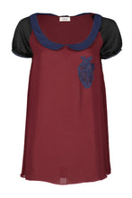 Load image into Gallery viewer, UNDERCOVER FW13 "ANATOMIC COUTURE" LACE HEART TOP