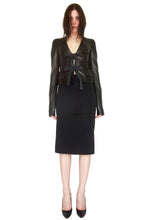 Load image into Gallery viewer, YSL RIVE GAUCHE BY TOM FORD LEATHER JACKET