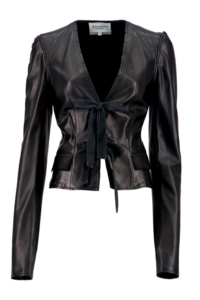 TOM FORD LEATHER JACKET – BURIED DEEP