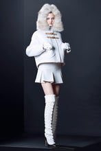 Load image into Gallery viewer, MIUMIU FW10 PLEATED MINI SKIRT