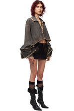 Load image into Gallery viewer, JUNYA WATANABE FW04 DENIM LAYERS SHIRT