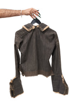 Load image into Gallery viewer, JUNYA WATANABE FW04 DENIM LAYERS SHIRT