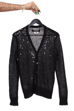 Load image into Gallery viewer, JUNYA WATANABE SEQUIN KNIT CARDIGAN