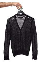 Load image into Gallery viewer, JUNYA WATANABE SEQUIN KNIT CARDIGAN