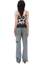 Load image into Gallery viewer, POLKA DOTTED CORSET TOP