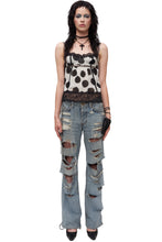 Load image into Gallery viewer, POLKA DOTTED CORSET TOP