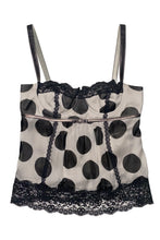 Load image into Gallery viewer, POLKA DOTTED CORSET TOP