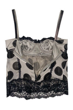 Load image into Gallery viewer, POLKA DOTTED CORSET TOP