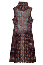 Load image into Gallery viewer, ARGYLE NYLON DRESS