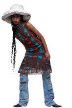 Load image into Gallery viewer, ARGYLE NYLON DRESS