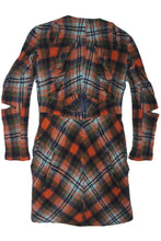 Load image into Gallery viewer, FW95 PLAID SLASH DRESS