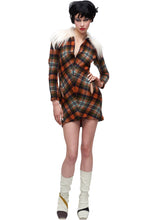 Load image into Gallery viewer, FW95 PLAID SLASH DRESS