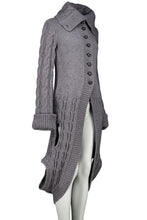 Load image into Gallery viewer, FW06 “THE WIDOWS OF CULLODEN” CABLE KNIT CARDIGAN
