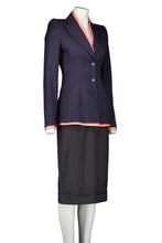 Load image into Gallery viewer, FW97 “ITS A JUNGLE OUT THERE” PINSTRIPE BLAZER
