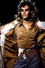 Load image into Gallery viewer, FW97 “ITS A JUNGLE OUT THERE” COWHIDE SKIRT
