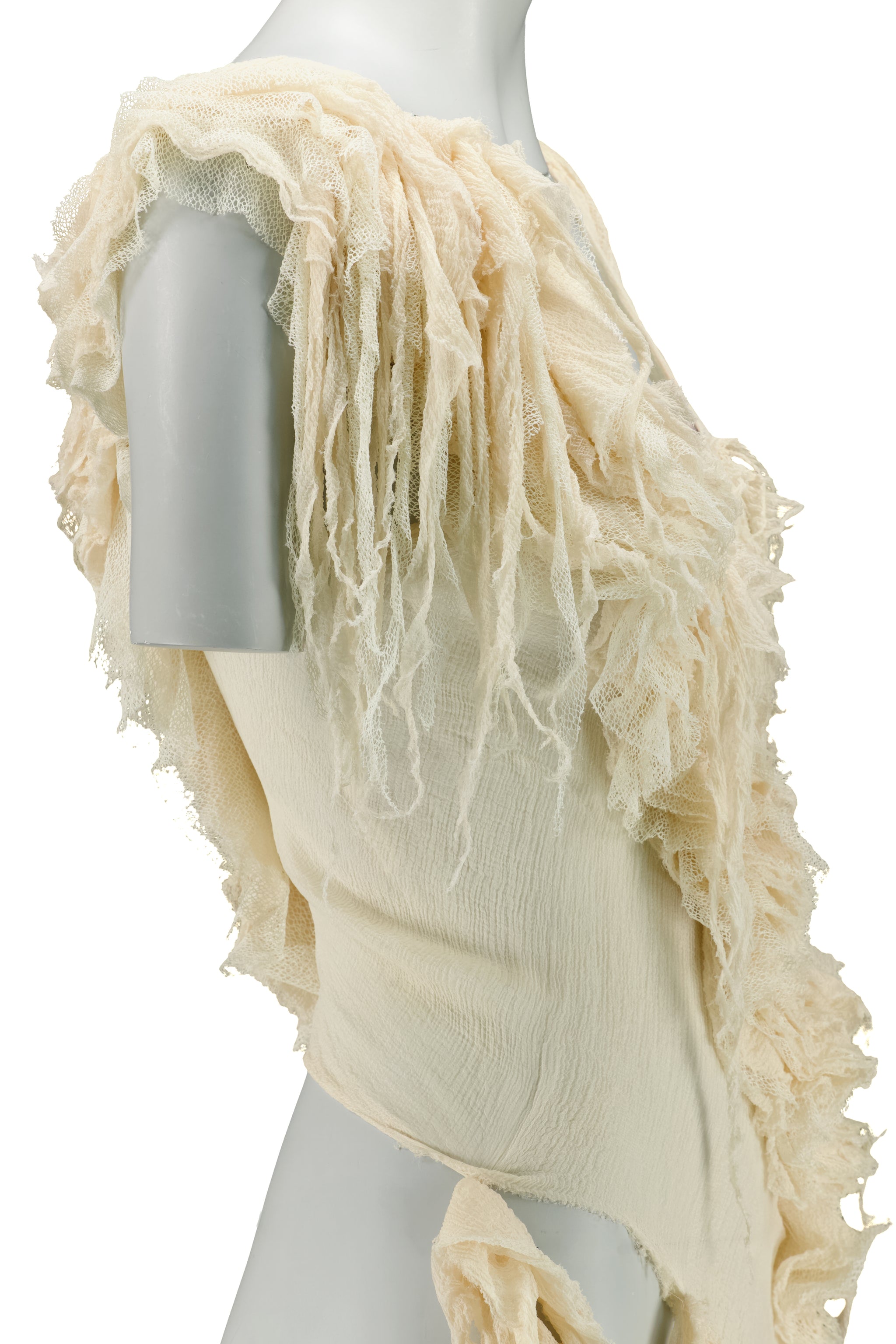 Alexander McQueen SS03 Oyster Top – Rare Archival Piece | Buried