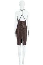 Load image into Gallery viewer, TOM FORD FW02 LEATHER DRESS
