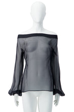 Load image into Gallery viewer, SS00 "EYE" SHEER BLOUSE
