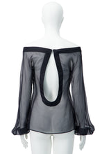 Load image into Gallery viewer, SS00 "EYE" SHEER BLOUSE
