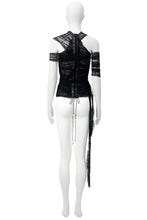 Load image into Gallery viewer, FW02 “SUPERCALIFRAGILISTICEXPIALIDOCIOUS” MUMMY LACE CORSET TOP
