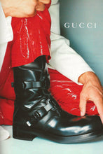 Load image into Gallery viewer, TOM FORD FW99 RED LEATHER PANTS
