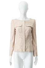 Load image into Gallery viewer, TOM FORD SS04 PLEATED LEATHER JACKET
