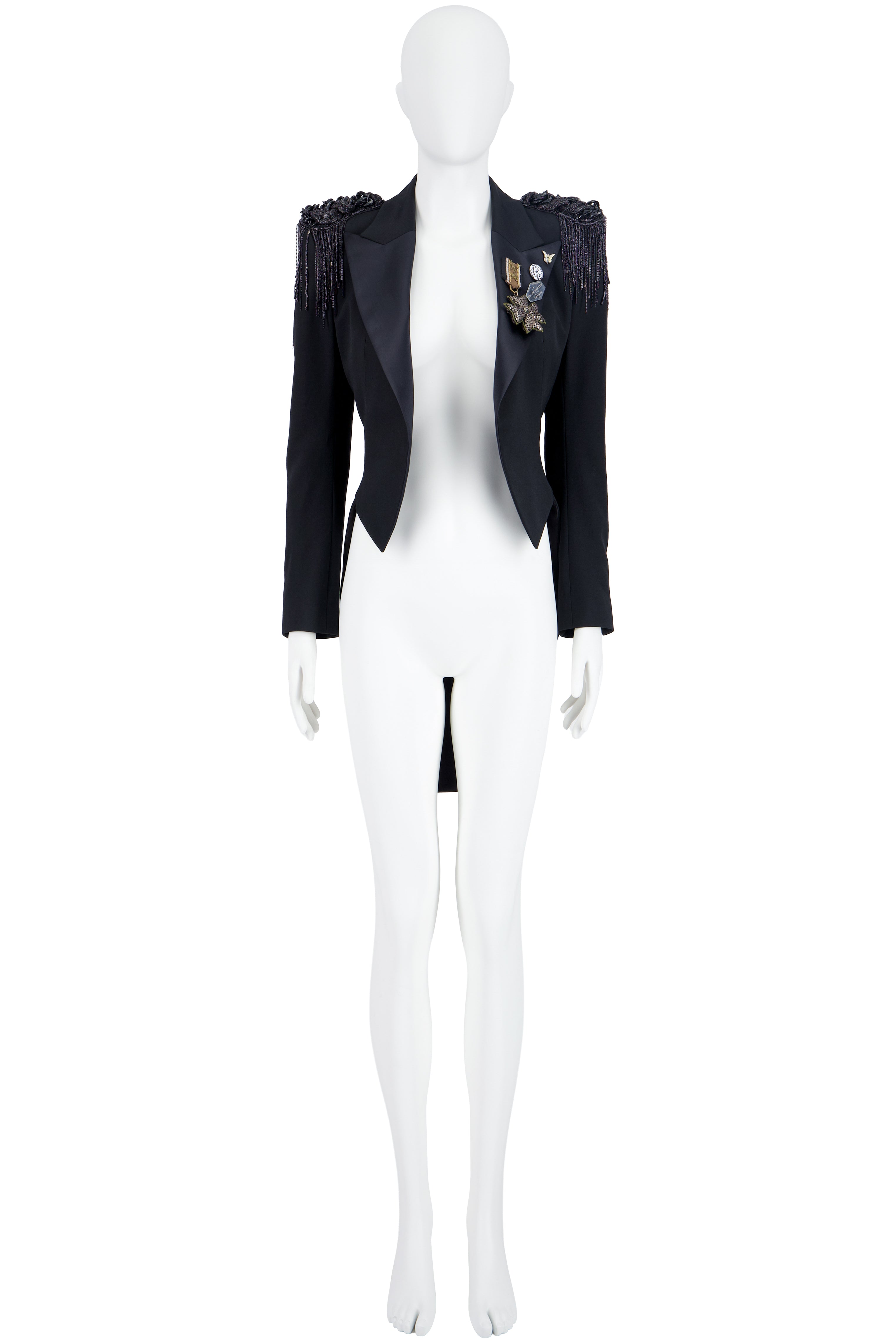 CHRISTOPHE DECARNIN SS10 MILITARY MEDALLION TAILCOAT – BURIED DEEP