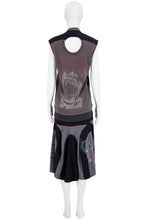 Load image into Gallery viewer, SS06 DECONSTRUCTED VAMP DRESS
