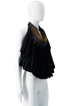 Load image into Gallery viewer, SS05 ZIP NECK PIECE HALTER TOP

