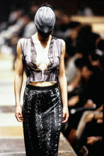 Load image into Gallery viewer, SS96 TROMPE L'OEIL SEQUINS SKIRT
