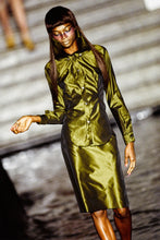 Load image into Gallery viewer, SS97 "LA POUPÉE" HIGH COLLAR GINGHAM SHIRT
