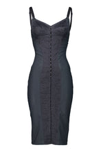 Load image into Gallery viewer, DOLCE&amp;GABBANA SS03 &quot;SEX&quot; CORSET DRESS
