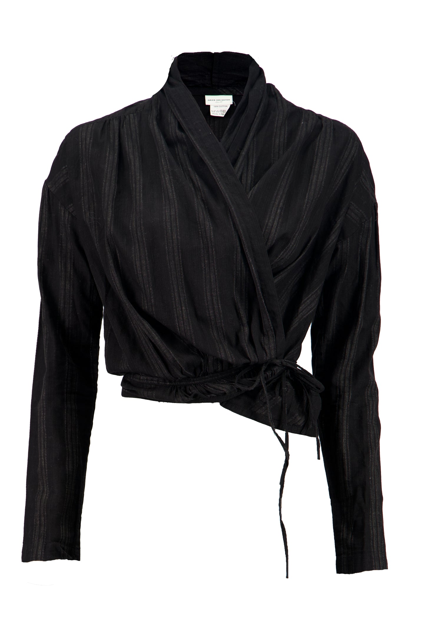 DRIES VAN NOTEN WRAP TOP