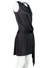 Load image into Gallery viewer, GUCCI FW08 WRAP DRESS W/ FRINGE BELT
