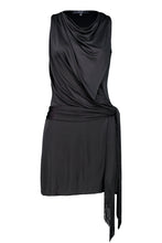 Load image into Gallery viewer, GUCCI FW08 WRAP DRESS W/ FRINGE BELT
