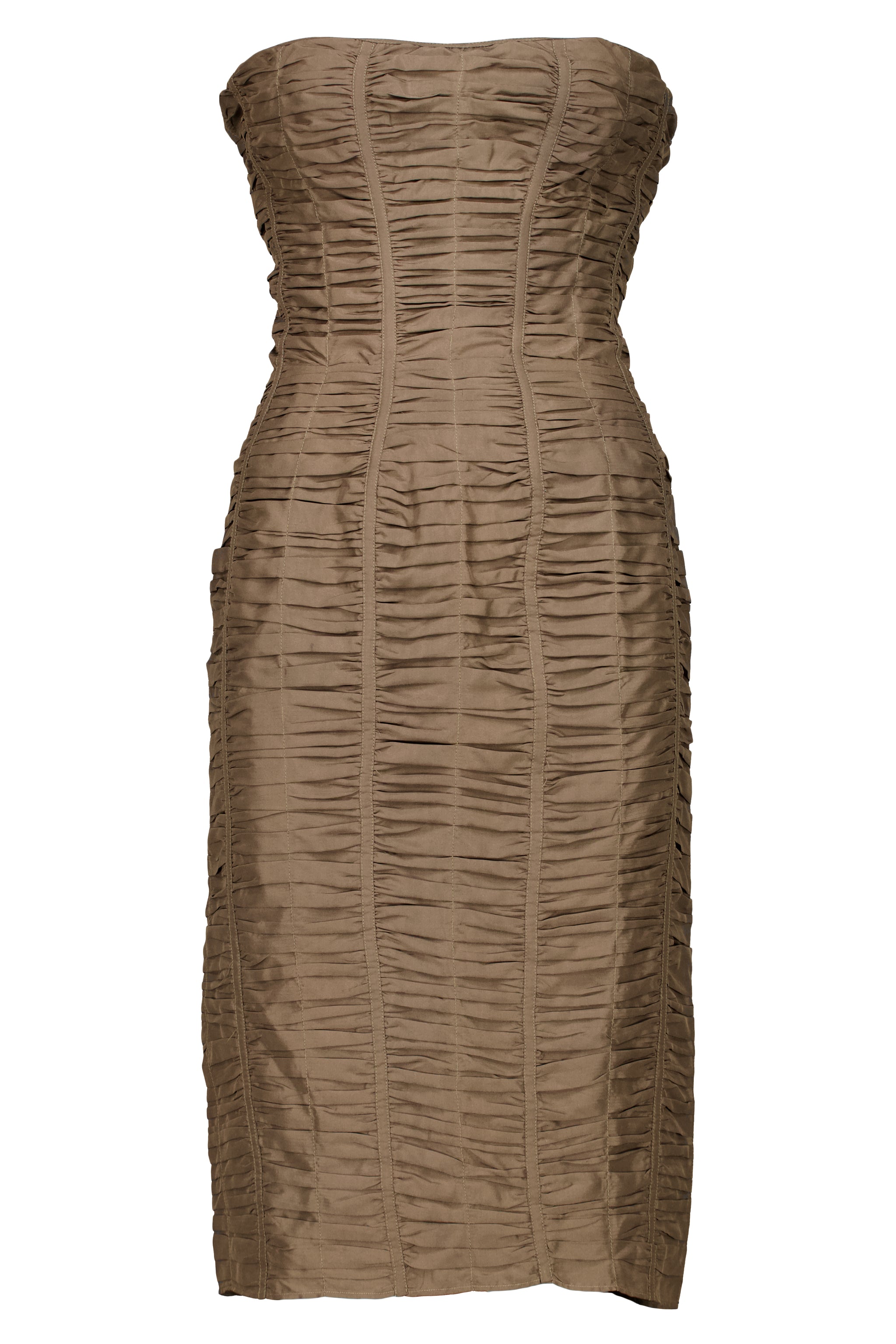tom ford ruched dress TOM FORD SS01 RUCHED CORSET DRESS – BURIED DEEP