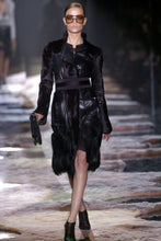 Load image into Gallery viewer, TOM FORD FW04 LEATHER AND FUR COAT

