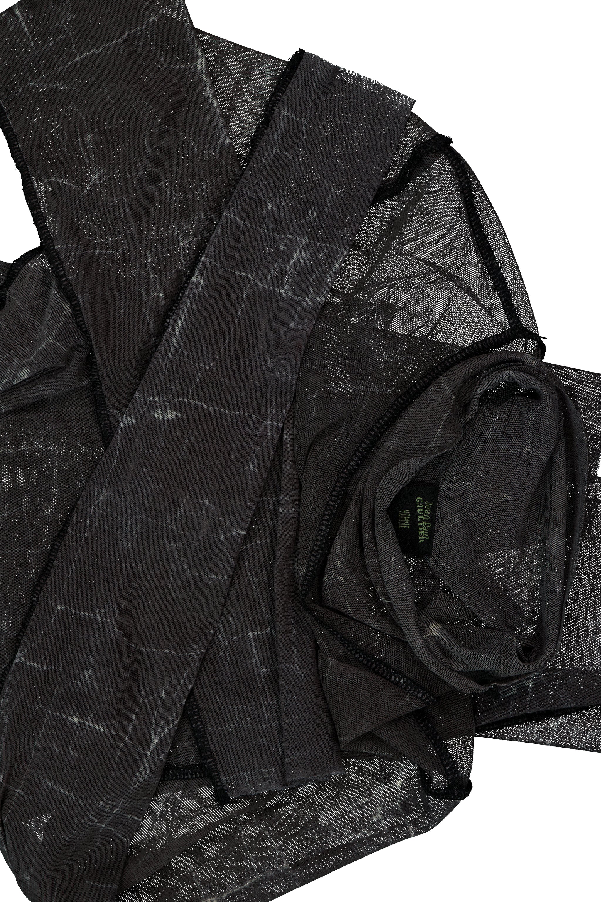HOMME ORIGINAL BLACK MESH TURTLE NECK – BURIED DEEP