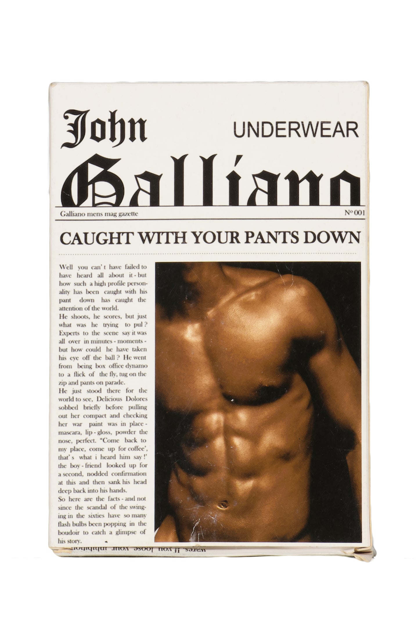 JOHN GALLIANO UNDERWEAR TOP