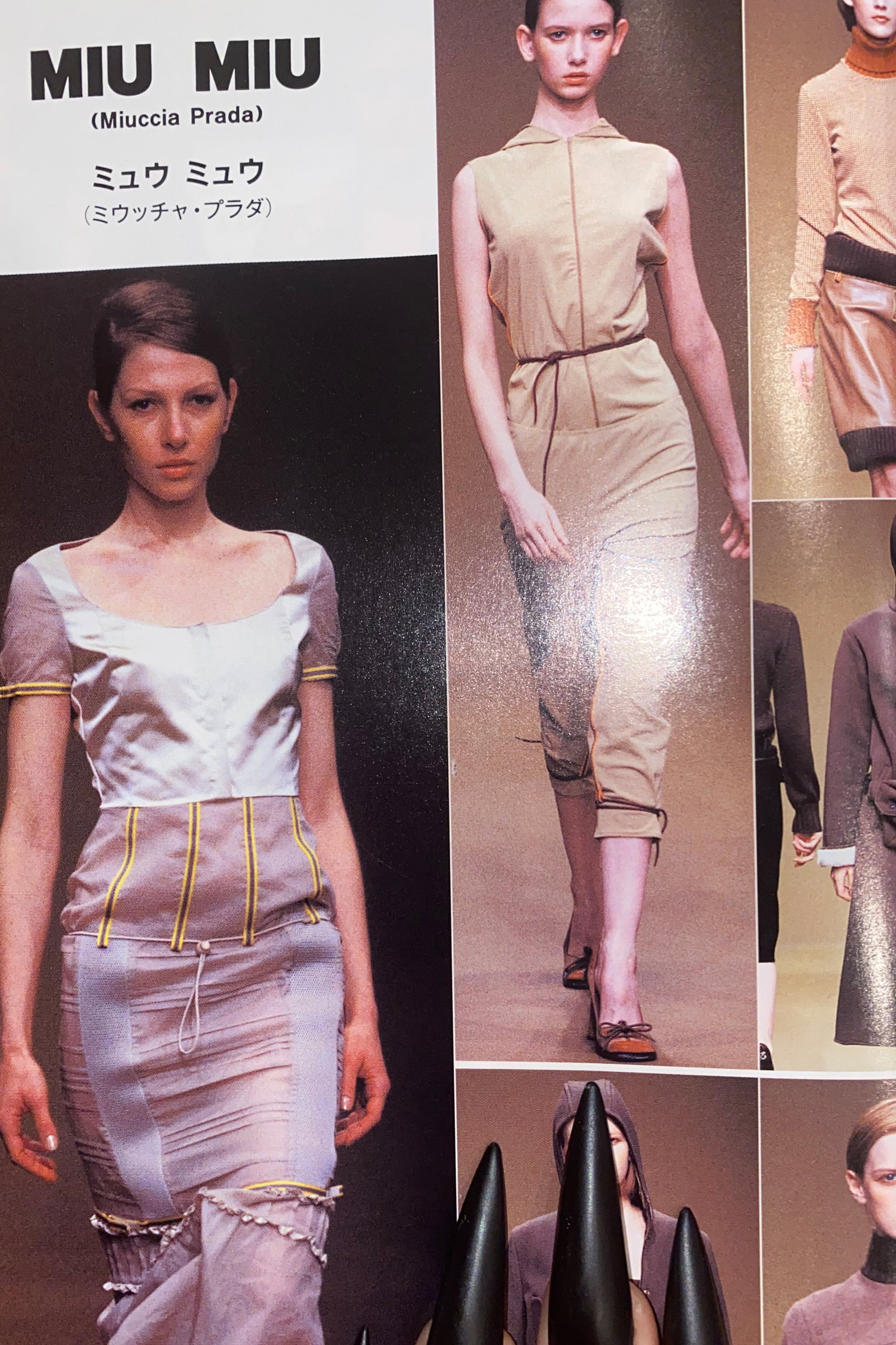 トップス Miu Miu FW1999 long sleeves MIU MIU FW99 TOP – BURIED DEEP ARCHIVE