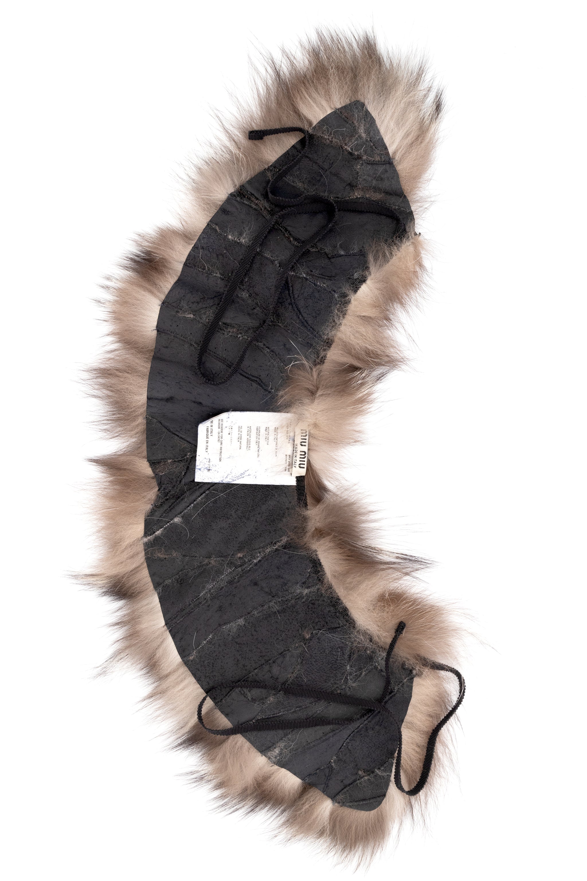 MIU MIU FW09 PATCH FUR NECK PIECE – BURIED DEEP
