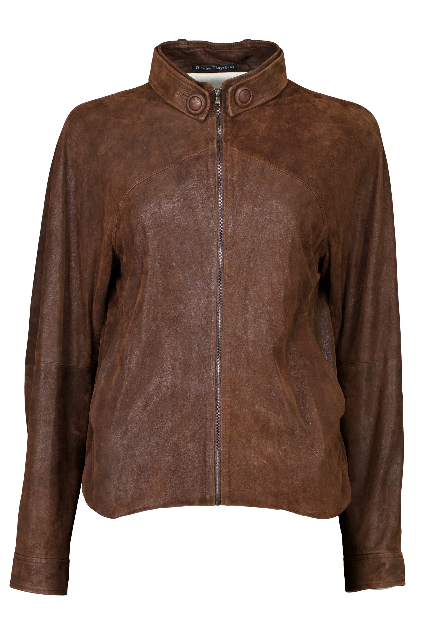 OLIVIER THEYSKENS FW01 LEATHER JACKET