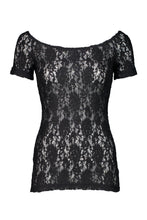 Load image into Gallery viewer, PRADA LACE BOAT NECK TOP
